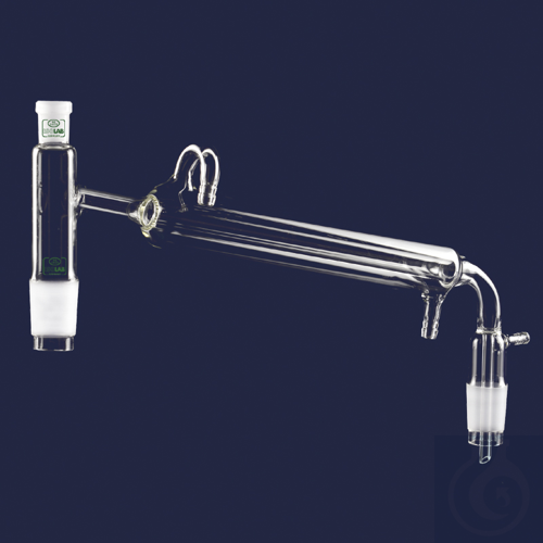 distilling link - with condenser - with vac. adapter - Cone(s) : NS 29/32 - 250