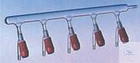 Vacuum manifold with 4 valves