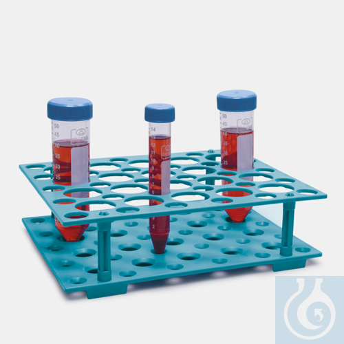 tube rack - P.P - snapable - for 15 ml & 50 ml tubes