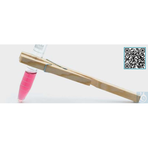 clamp - for tubes - wooden