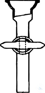 Stopcocks for bottom outlet for reactio
