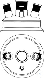 Lids flat flange DN 200 CN GL 45