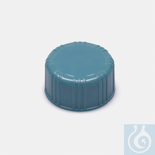 cap + septa - white septum / beige PTFE - without hole - for N15 screw vials