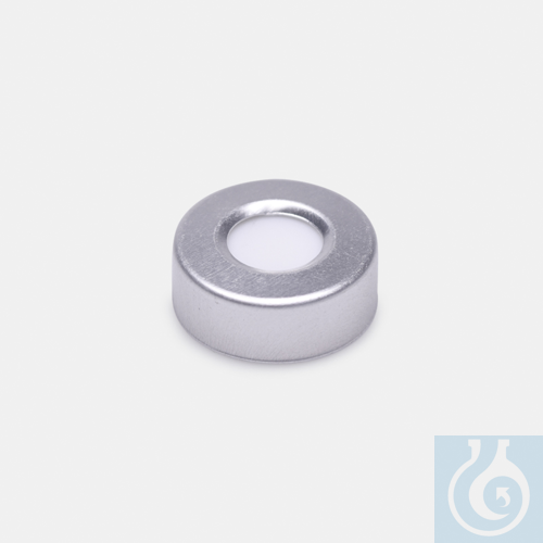 cap + septa - silicone / PTFE - without slit - for N20 vials