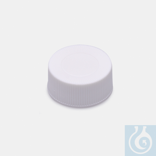 cap + septa - silicone / PTFE - without hole - for N24 vials