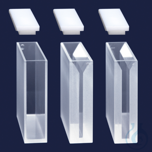 spectrophotometer cuvettes - ES quartz - micro - 12,5x52,5x45 mm - 3,5 ml