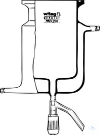 Thermostatic reaction vessels, NW 150 u