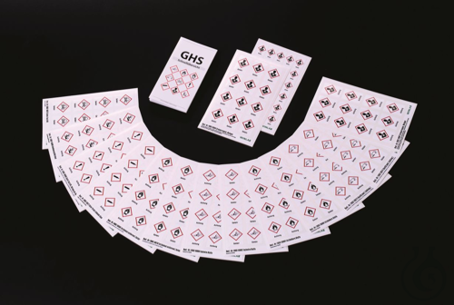 Danger Labels (GHS), WINLAB® Gases under pressure GHS 04 ''Attention''
