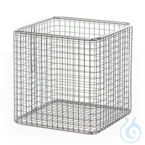 Wire basket 18/10 E-Poli, 600x400x300mm