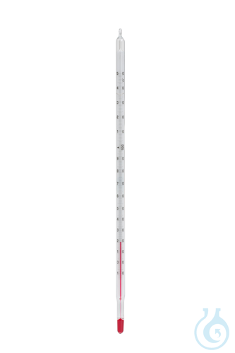 General purpose thermometer, -20+150:1 °C, white round, ID 76 mm, TL 300 mm