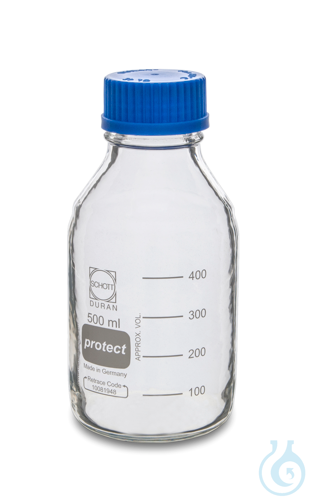 Laboratoriumfles DURAN, GL45, 500 ml, Type 1