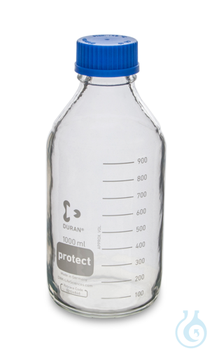 Laboratoriumfles DURAN, GL45, 1 L, Type 1