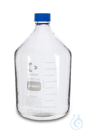 Laboratoriumfles DURAN, GL45, 5 L, Type 1