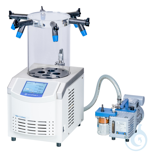 Freeze dryer Alpha 1-2 LSCbasic, aircooled (Entry Package)