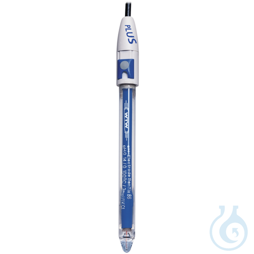 SenTix® 86, Glass pH electrode, liquid electrolyte, BNC connector and Cinch conn