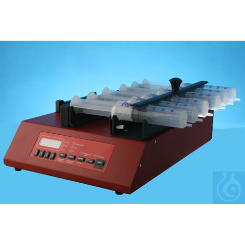 Syringe pump LA-180, 8-channel, RS232, programmable