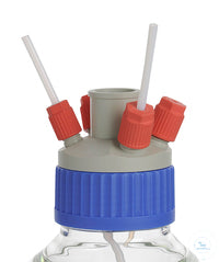Special screw cap GLS 80 (PP/PTFE), middle neck socket size 29/32,