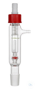 Safety / overpressure valve, cone size 14,5/23