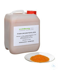 Bulk silica gel, 2-5 mm, colour turns from orange to green,