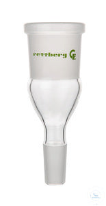 Socket size 29/32 to cone size 14,5/23, centered for rotary evaporator