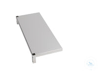 Side tablar, 750 x 300 mm, with 2 mountings, stainless steel