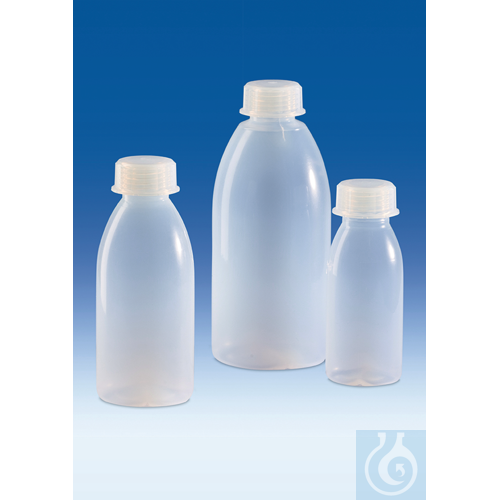 Wide-neck bottle, PFA, with screw-cap, 500 ml, thread S 40