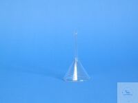 Funnel, soda-lime glass, rim diameter 55 mm