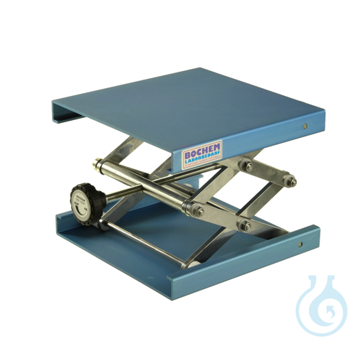 Lab-Jack alu blue, 100x100mm, Hub, 55-120mm