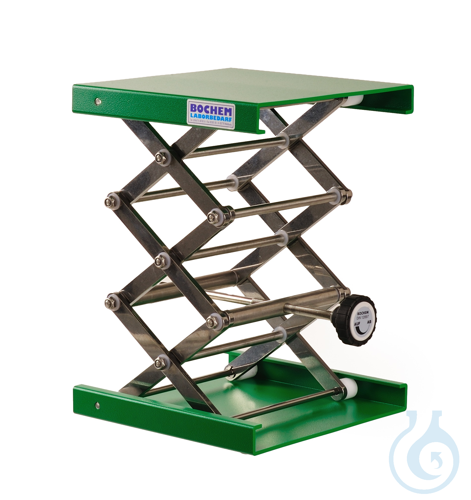 Lab-Jack alu MAXI, 160x130mm, adjusting, wheel, Hub 75-400mm