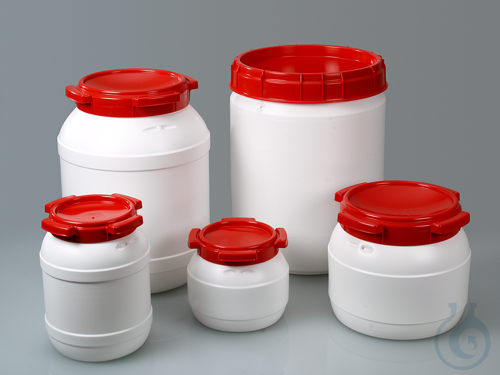 Disposal keg, wide-mouth, HDPE, UN, 3,5 l, w/ cap