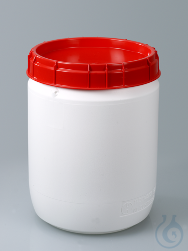 Disposal keg, wide-mouth, HDPE, UN, 34 l, w/ cap