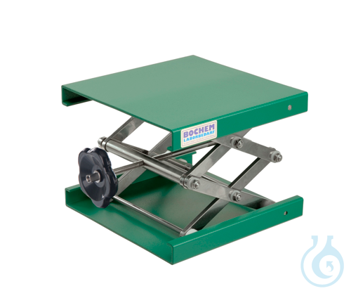 Lab-Jack alu, 400x400mm, adjusting, wheel, Hub 100-470mm