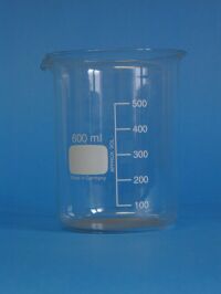 Beaker ** IDL ** low form 50 ml, borosilicate glass 3.3