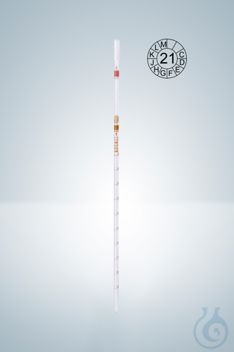 GRAD. PIPETTES, AS 1;0,01 ML, CC,COTTONPLUG,AMBER STAIN GRAD