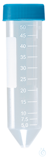 Centrifuge tube PP grad. screw cap, 50 ml without base non-sterile screw cap