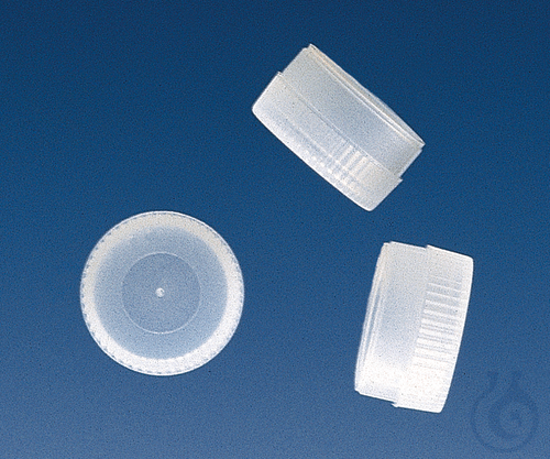 Push-on cap for Technicon Analyzer, PE suit.for 1,5+2 ml sample tub.1000 pc.