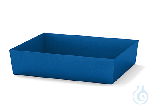 Sump pallet steel lam. blue V=65L, 635x785x178