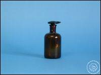 Dropper bottle, amber glass, 100 ml