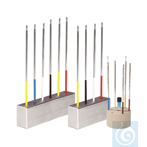 neoChoice Ständer für Impfösenhalter, PP, rund, für 6 Impfösenhalter, 100 mm ø