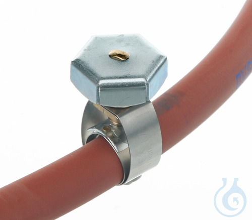 Tubing clips, 18/10 steel, D=41mm