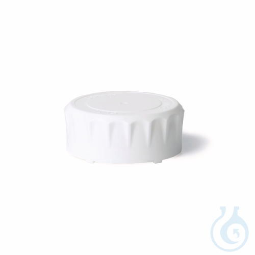 Screw cap for media bottle 500 ml, GL 56, PP, white