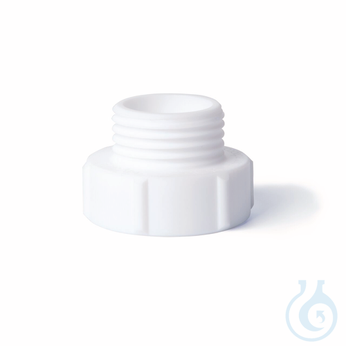 Thread adapter, PTFE, for media bottle, GL 45, autoclavable