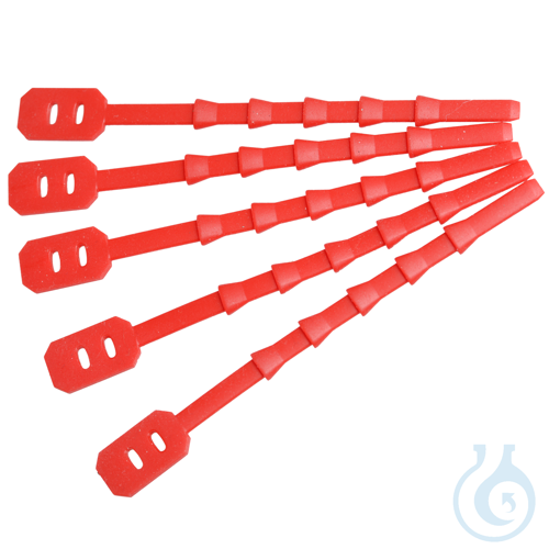AL 190, Silicone Cable strap set consisting of 10 pcs.