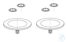 Spares kit for N 938.50 KT.18 including, diaphragm, valves and sealing