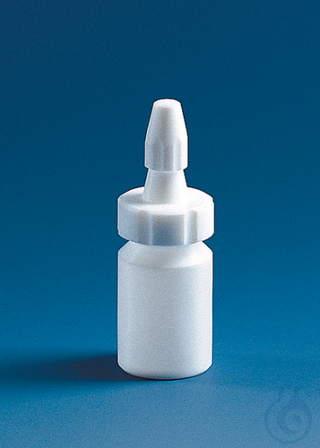 Dropping bottle, PTFE, 50 ml, dropper nozzle with screw cap