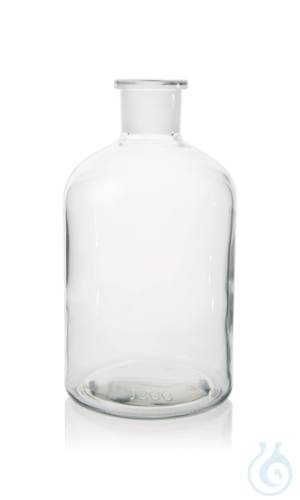 Reservoir bottle, Boro 4.1, clear, 1000 ml, without dosing head, NS 29/32