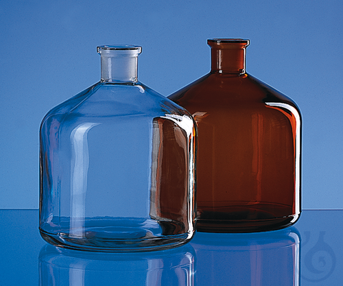 Reservoir bottle, soda-lime gl. clear, 2000 ml, without dosing head, NS 29/32