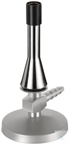 Teclu Burner All gases, needle valve underneath, air regulation