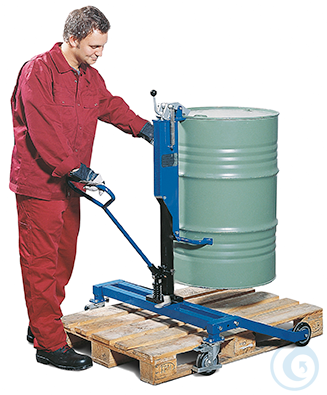 drum lifter made of steel, Servo ECO, wide running gear