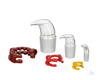 Pouring spout, cone size 14,5/23, with Keck clamp